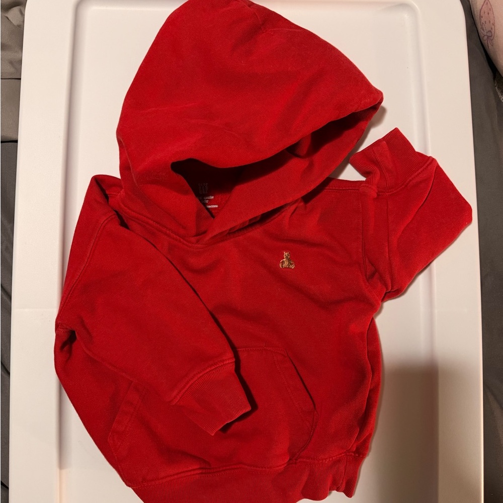 GAP Vibrant Red Kids Hoodie